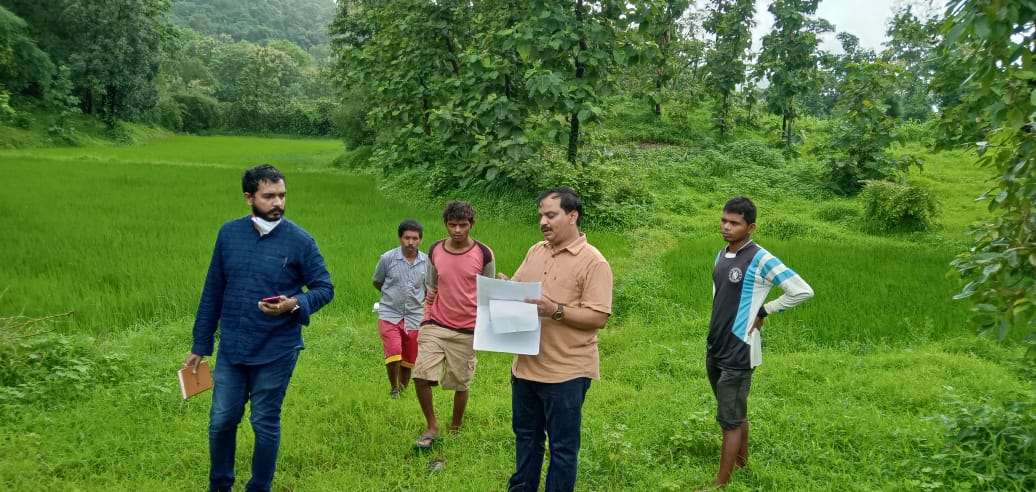 निर्माणाधीन सूरत बुलेट ट्रेन स्टेशन।